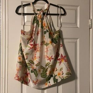 Silk Tommy Bahama Halter Top size L